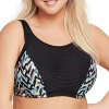 Glamorise Custom Control Wire Sports Bra- 9167 In Black