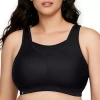 Glamorise Elite Performance Camisole Womens Medium Support Full Coverage Unlined Wireless Sports Bra 1067 In Black