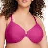 Glamorise Front-closure Smoothing Wonderwire Underwire Bra-1247 In Pink