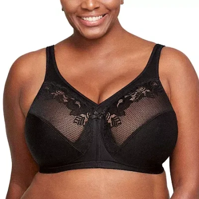Glamorise Magiclift Minimizer Wirefree Bra-1003 In Black