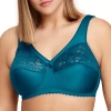 Glamorise Magiclift Original Support Wirefree Bra-1000 In Blue