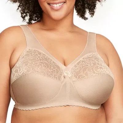 Glamorise Magiclift Original Support Wirefree Bra-1000 In Pink