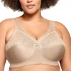 Glamorise Magiclift Original Support Wirefree Bra-1000 In Pink