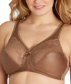 Glamorise Magiclift Wire-free Minimizer Bra In Cocoa