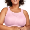 Glamorise No-bounce Camisole Sports Wirefree Bra-1066 In Pink