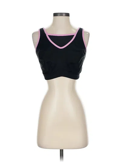 Pre-owned Glamorise Sport Sports Bra In Black