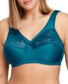 Glamorise Magiclift Original Support Wireless Bra In Dark Teal