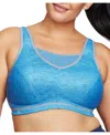 Glamorise No-bounce Camisole Elite Sports Bra In Light Denim