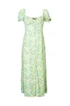 Glamorous Abito Lungo Paisley Verde In Verde