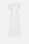 Glamorous Abito Midi Off-white In Bianco