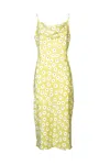 Glamorous Abito Oliva Stampa Floreale In Verde