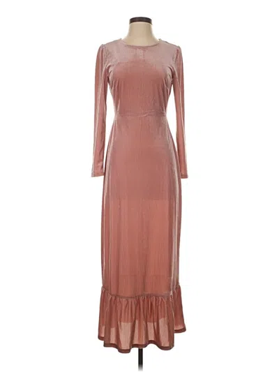 Pre-owned Glamorous Casual Dress In Brown