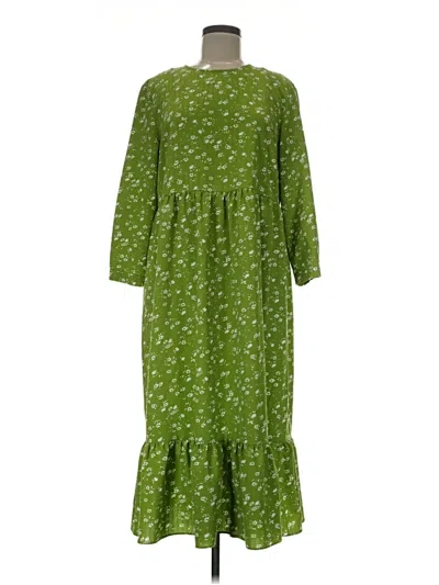 Pre-owned Glamorous Casual Dress In Green
