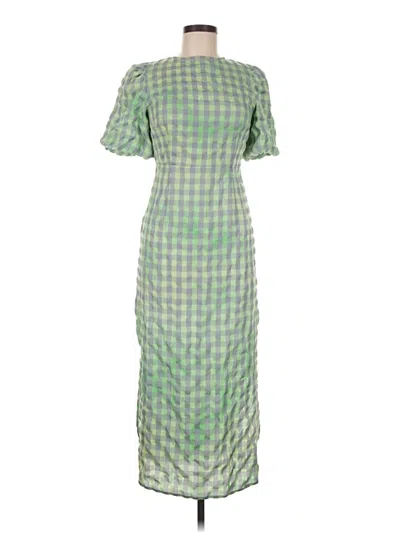 Pre-owned Glamorous Casual Dress In Green