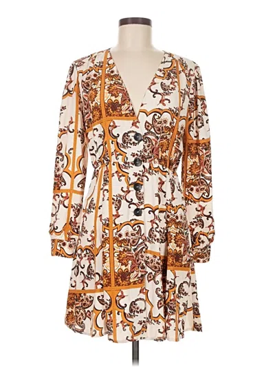Pre-owned Glamorous Casual Dress In Orange