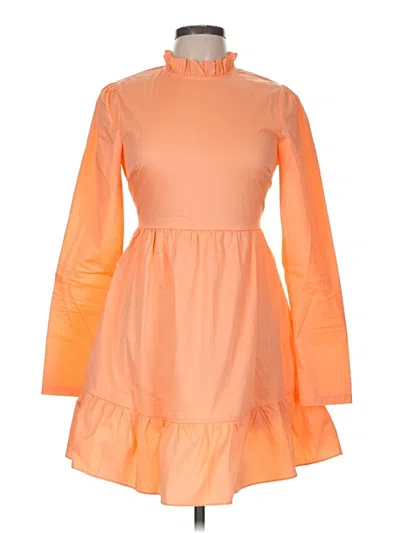 Pre-owned Glamorous Casual Dress In Orange
