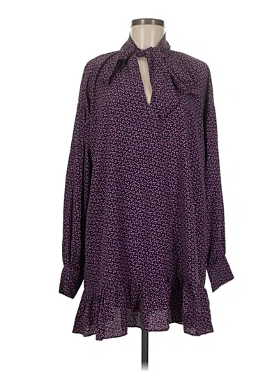 Pre-owned Glamorous Casual Dress In Purple