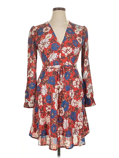 Pre-owned Glamorous Casual Dress In Red