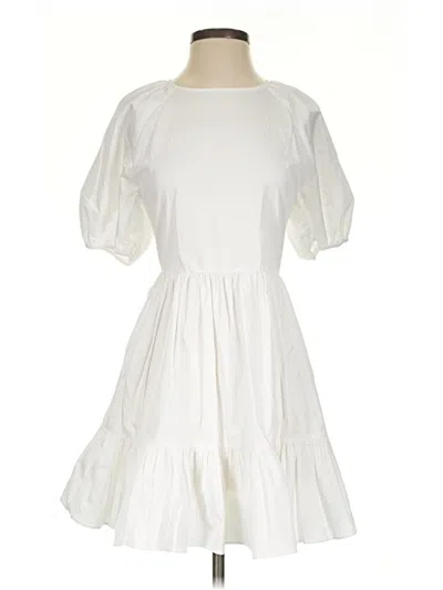 Pre-owned Glamorous Casual Dress In White