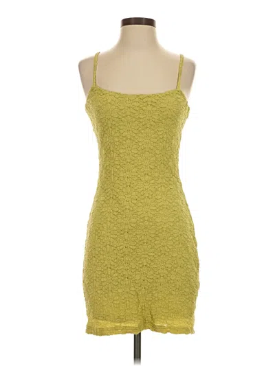 Pre-owned Glamorous Casual Dress In Yellow