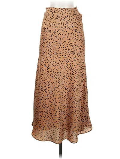 Pre-owned Glamorous Casual Skirt In Tan