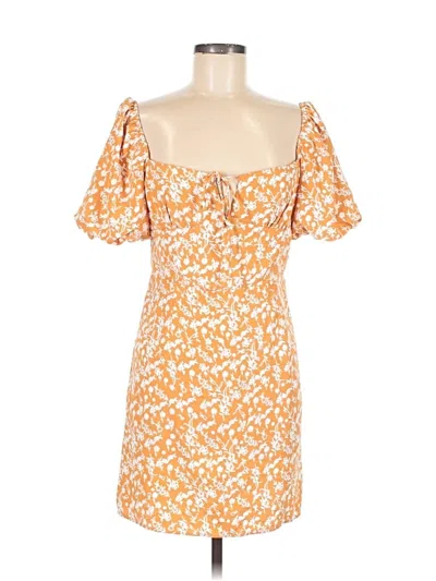 Pre-owned Glamorous Cocktail Dress In Orange