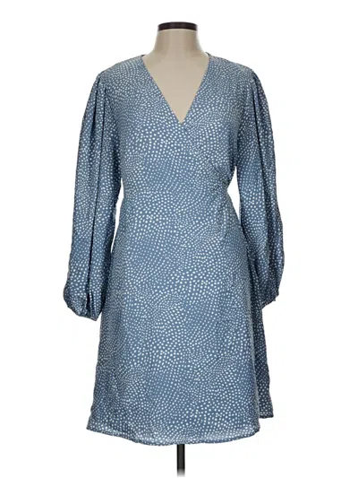 Pre-owned Glamorous Kimono In Blue
