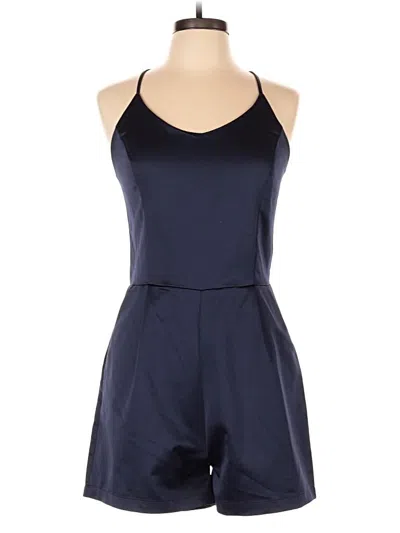 Pre-owned Glamorous Romper In Blue