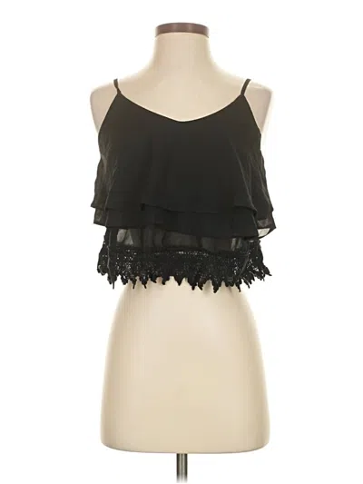 Pre-owned Glamorous Sleeveless Blouse In Black