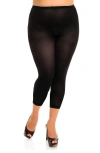 Glamory Hosiery Velvet 80 Leggings In Black