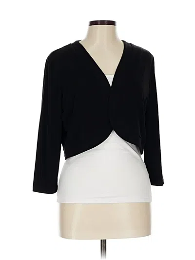 Pre-owned Glamour Cardigan Sweater In Black