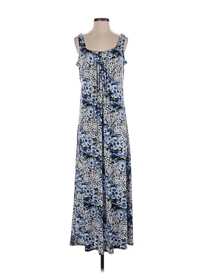 Pre-owned Glamour Casual Dress In Blue