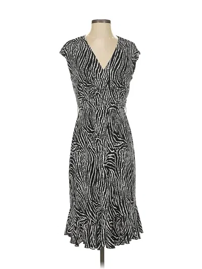 Pre-owned Glamour Cocktail Dress In Gray