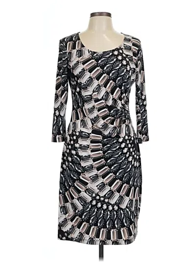 Pre-owned Glamour Cocktail Dress In Gray