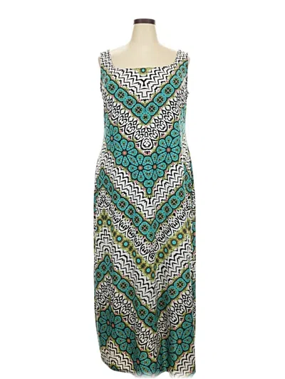 Pre-owned Glamour Cocktail Dress In Green