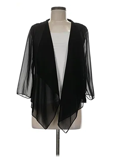 Pre-owned Glamour Kimono In Black