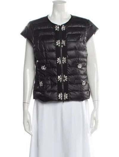 Pre-owned Glamourpuss Down Jacket In Gray