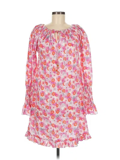 Pre-owned Glamourpuss Nyc Casual Dress In Pink