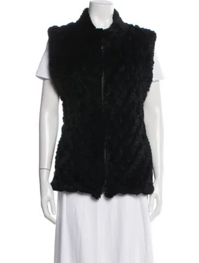 Pre-owned Glamourpuss Vest In Black