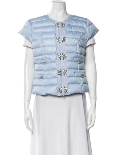 Pre-owned Glamourpuss Vest In Blue