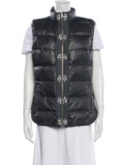 Pre-owned Glamourpuss Vest In Grey