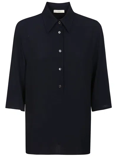 Glanshirt Blanka In Marine