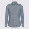 Glanshirt Shirts Blue And Green In Blue