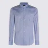 Glanshirt Long-sleeve Cotton Shirt In Blue