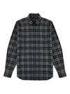 Glanshirt Check Shirt In Gray