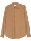 Glanshirt Corduroy Shirt In Brown
