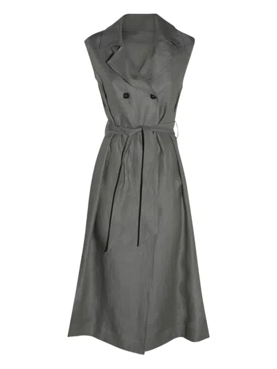 GLANSHIRT LINEN DRESS