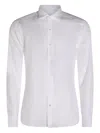 Glanshirt Long-sleeve Cotton Shirt In White