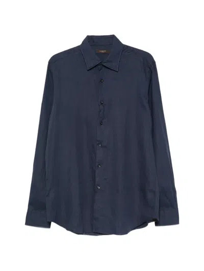 Glanshirt Long-sleeve Shirt In Blue