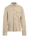 Glanshirt Man Shirt Beige Size 15 ¾ Cotton
